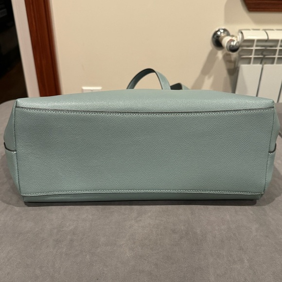 Coach Blue Leather Gallery Zip Tote | Excellent condition - Picture 7 of 9
